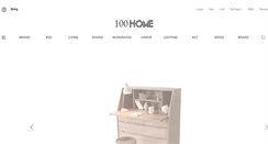 Desktop Screenshot of 100home.co.kr